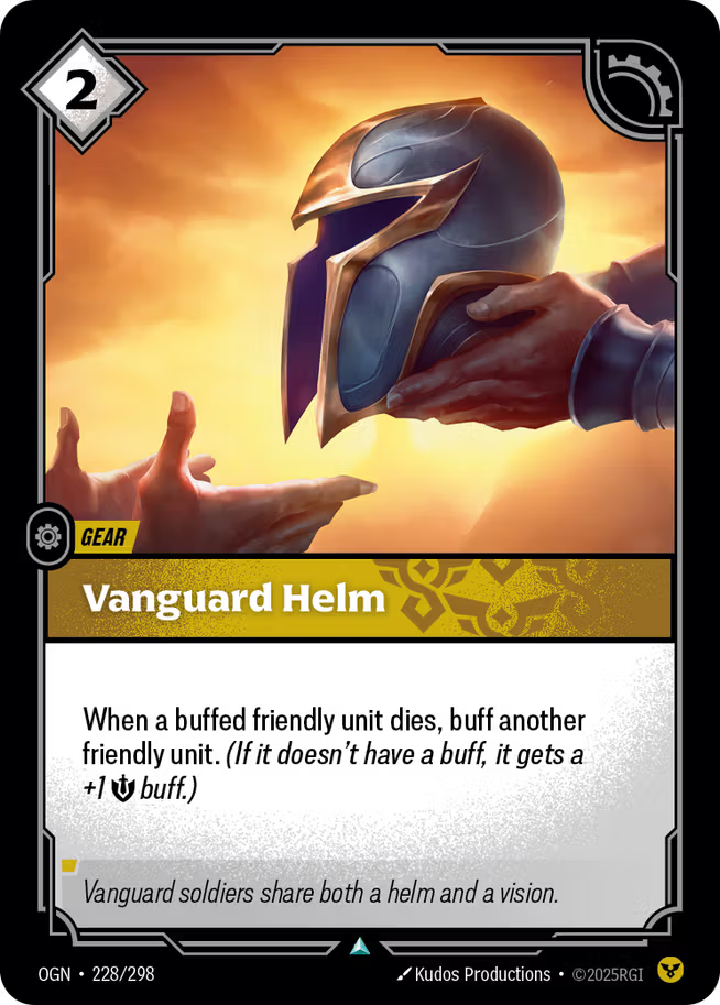 Riftbound: League of Legends TCG Origins 228/289 Vanguard Helm