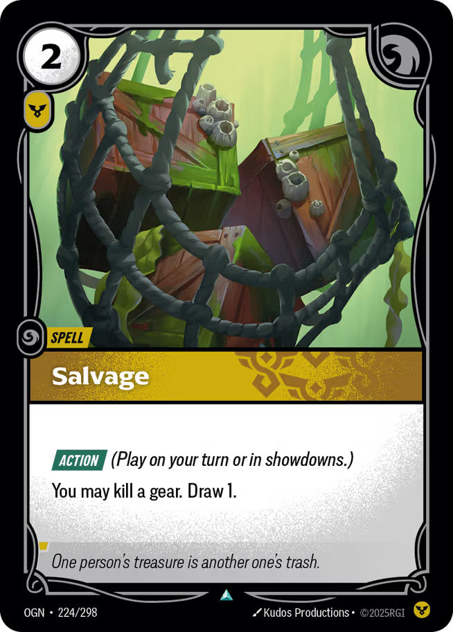 Riftbound: League of Legends TCG Origins 224/289 Salvage