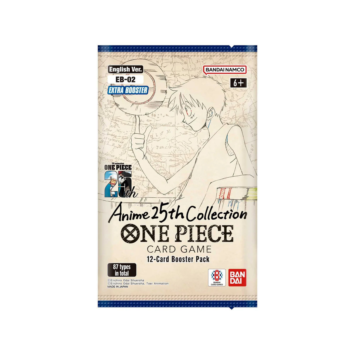 One Piece Card Game Extra Booster Anime 25th Collection - EB-02 Booster Box