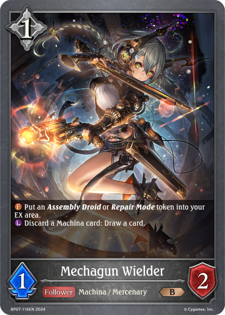 Verdant Steel BP07-116 Mechagun Wielder