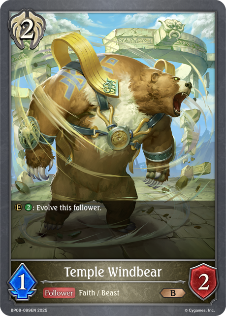 Alterchaotica BP08-099 Temple Windbear