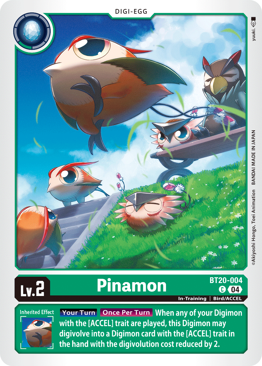 Special Booster Ver.2.5 BT20-004 Pinamon