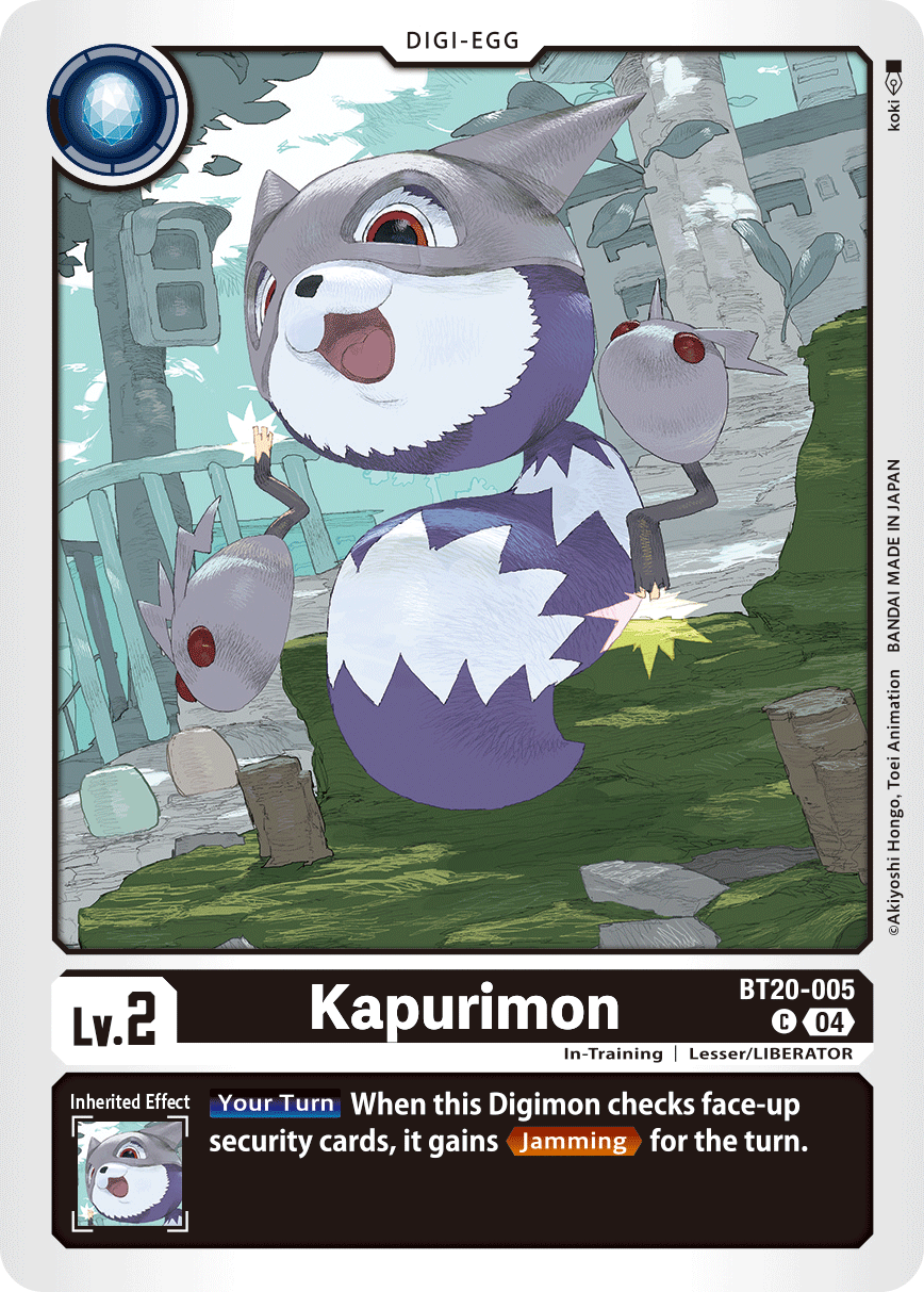 Special Booster Ver.2.5 BT20-005 Kapurimon