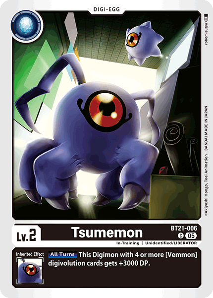 World Convergence BT21-006 Tsumemon