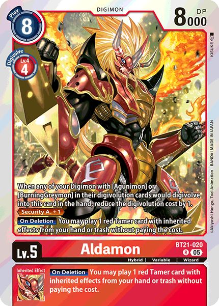 World Convergence BT21-020 Aldamon