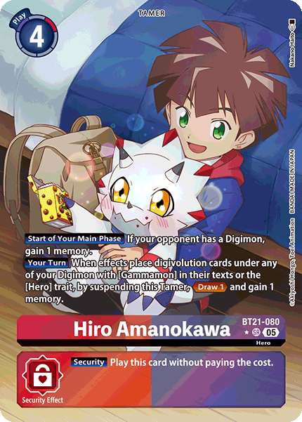 World Convergence BT21-080 Hiro Amanokawa Alternative Art