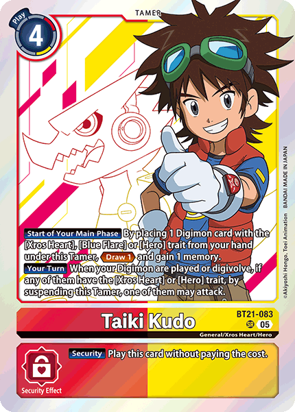 World Convergence BT21-083 Taiki Kudo