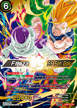 Ultra-Bout Series Prismatic Clash BT28-14 Frieza VS SS Son Goku
