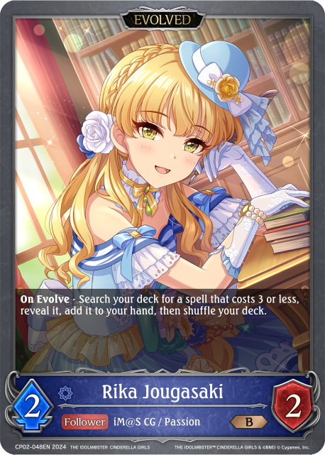 THE IDOLM@STER CINDERELLA GIRLS CP02-048 Rika Jougasaki