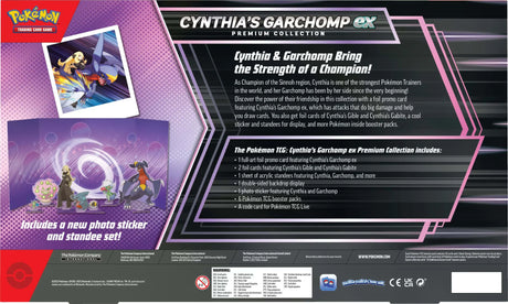 Pokémon TCG: Cynthia’s Garchomp ex Premium Collection