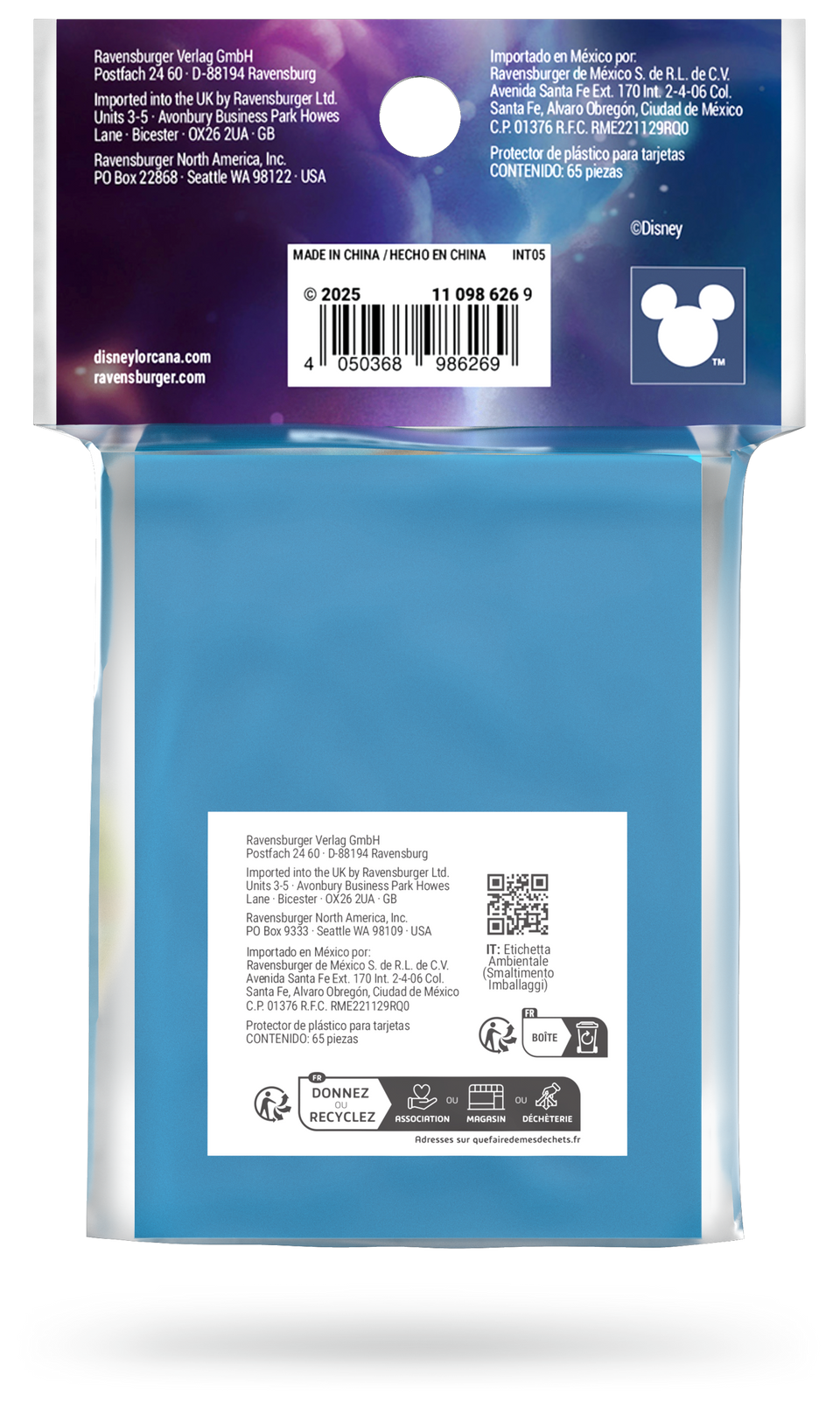 Disney Lorcana TCG - Set 9 Fabled Card Sleeves - Mulan