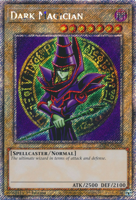 Quarter Century Bonanza RA03-EN080 Dark Magician Platinum Secret Rare