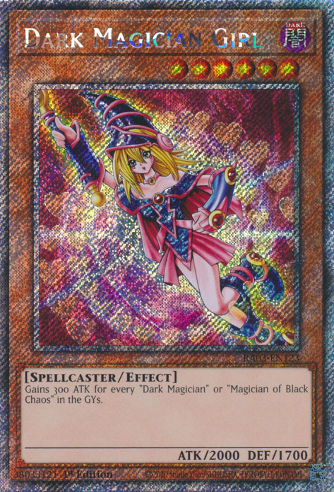 Quarter Century Bonanza RA03-EN123 Dark Magician Girl Platinum Secret Rare