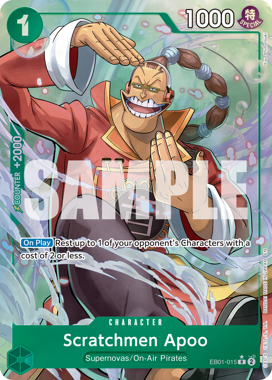 EB01-015 | R | CHARACTER Scratchmen Apoo Parallel