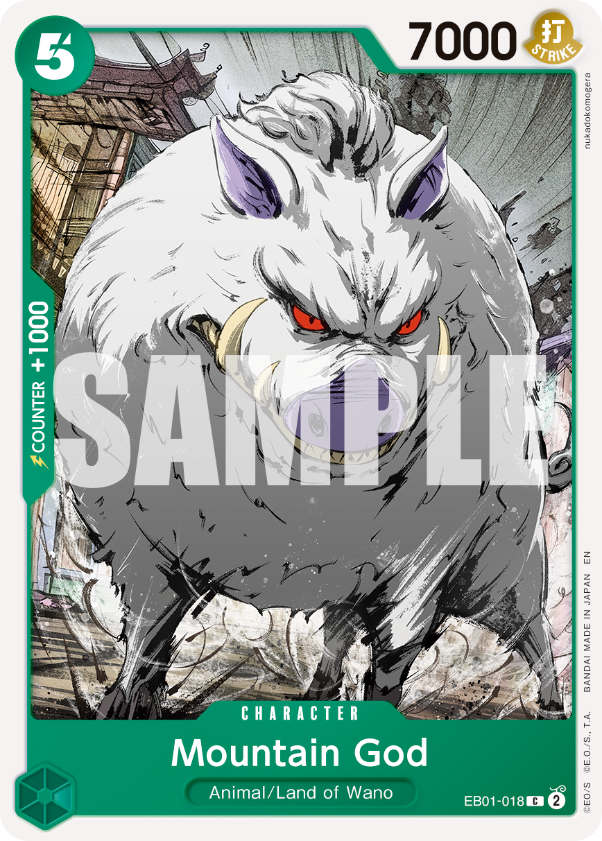 EB01-018 | C | CHARACTER Mountain God