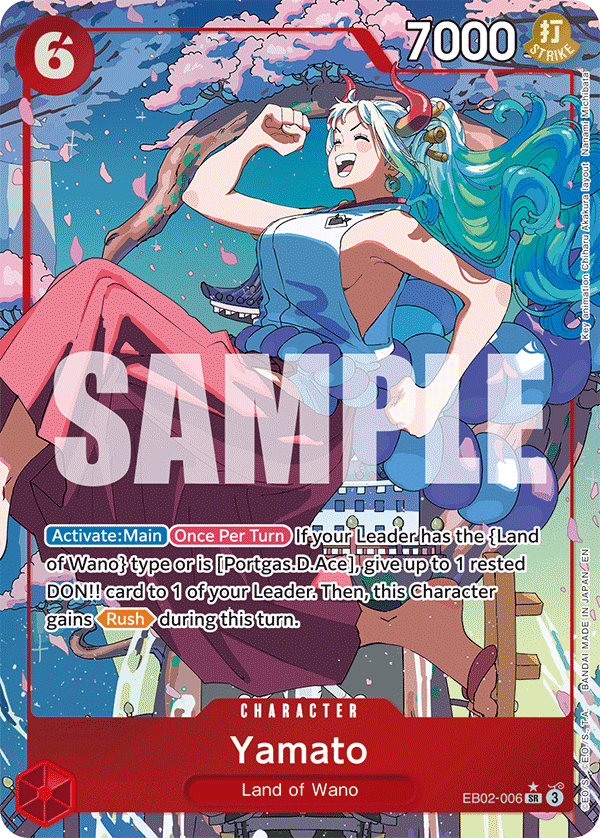 EB02-006 | SR | CHARACTER Yamato Parallel