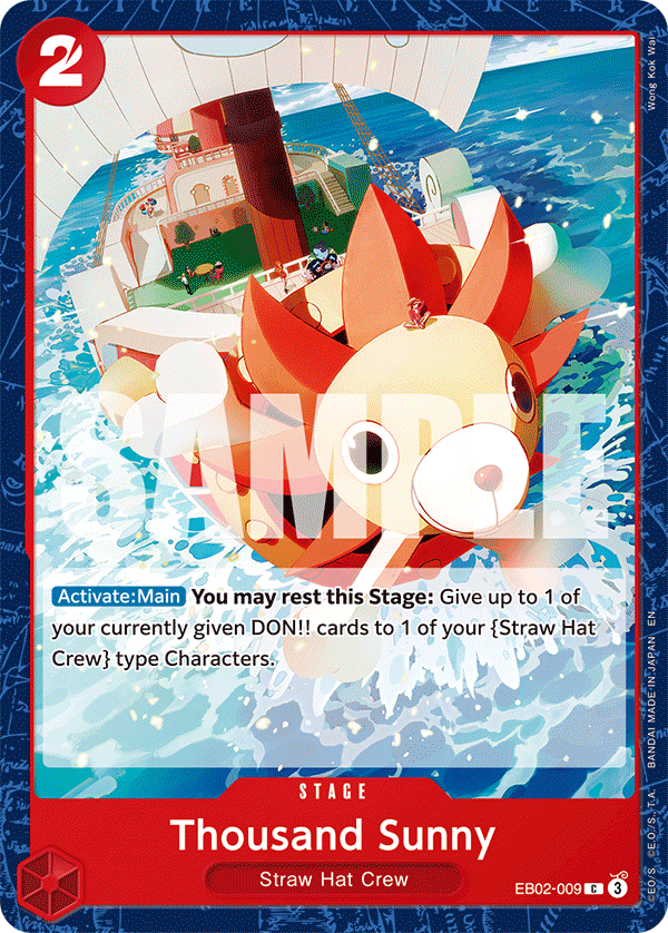 EB02-009 | C | STAGE Thousand Sunny