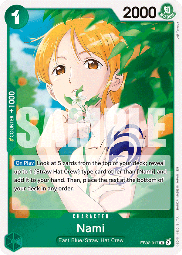 EB02-017 | R | CHARACTER Nami