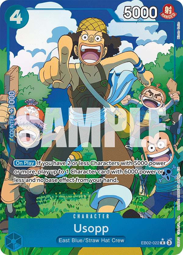 EB02-022 | R | CHARACTER Usopp Parallel