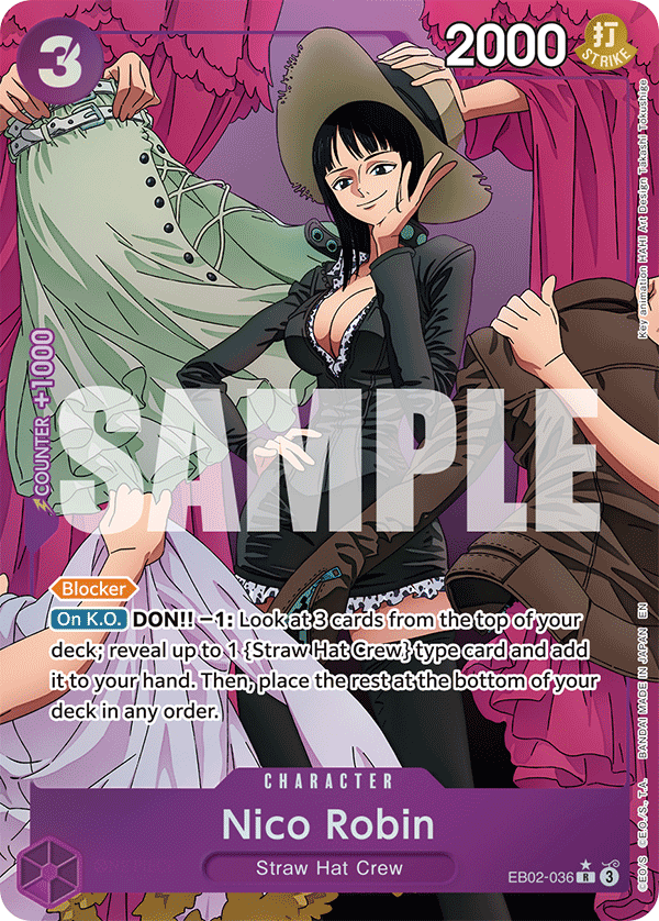 EB02-036 | R | CHARACTER Nico Robin Parallel