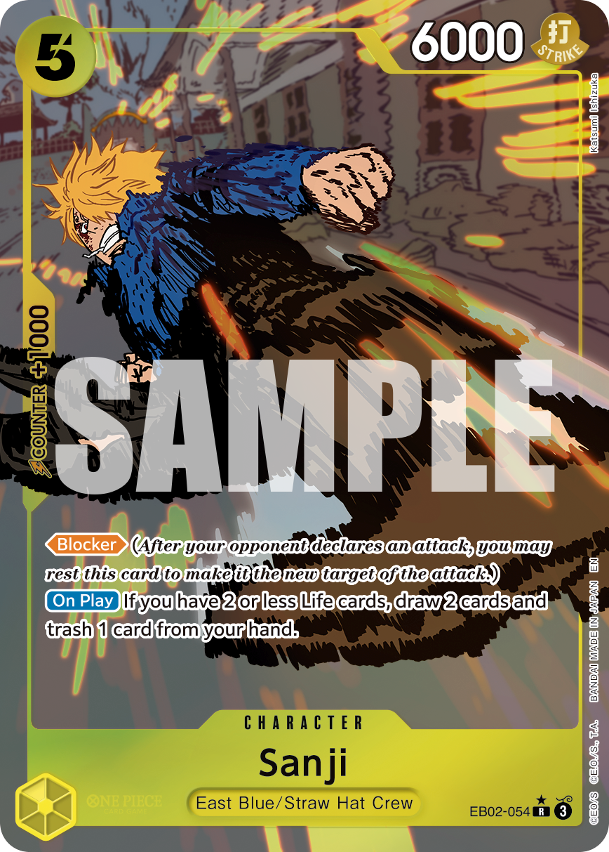 EB02-054 | R | CHARACTER Sanji Parallel