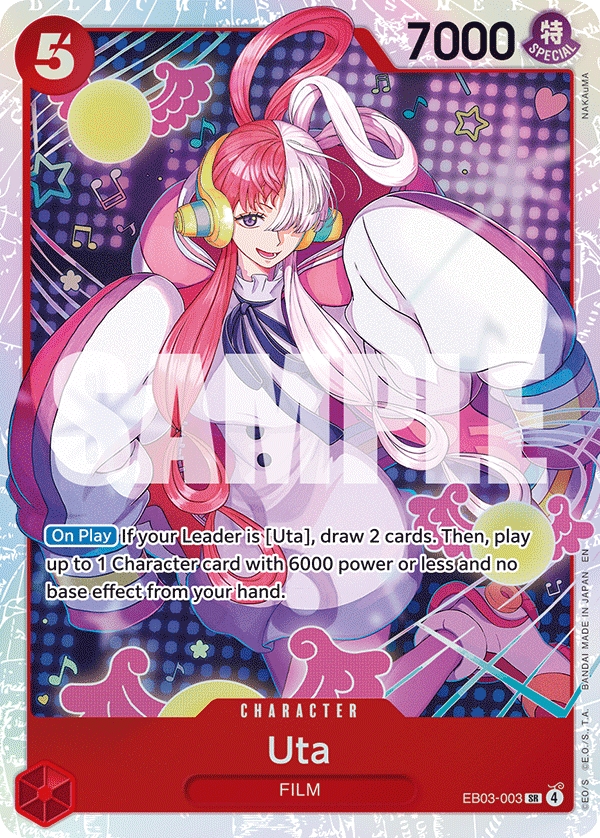 EB03-003 | SR | CHARACTER Uta