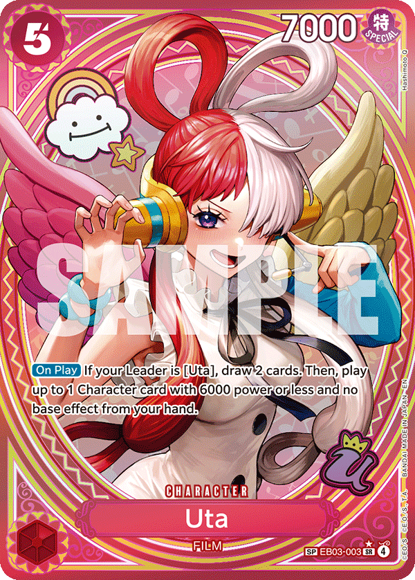 EB03-003 | SP CARD | CHARACTER Uta