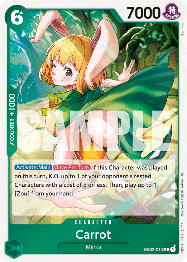 EB03-013 | R | CHARACTER Carrot