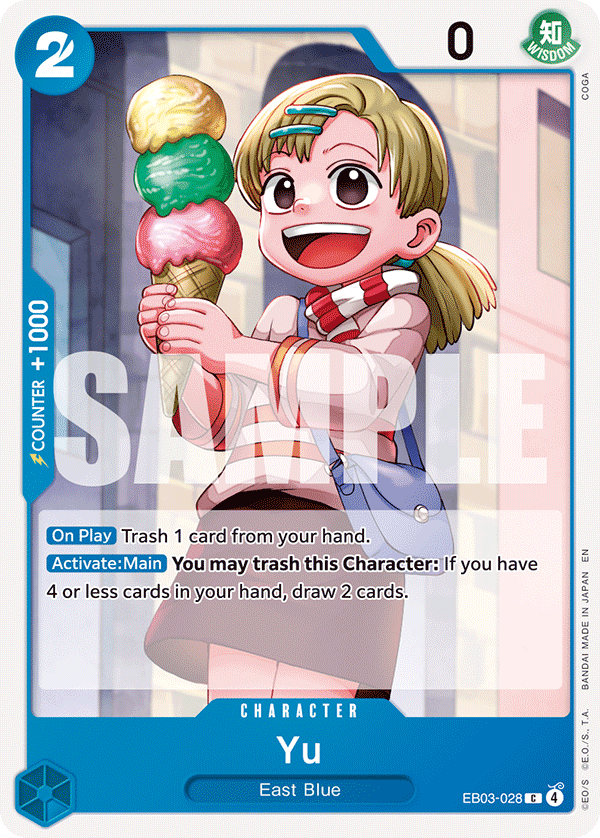 EB03-028 | C | CHARACTER Yu