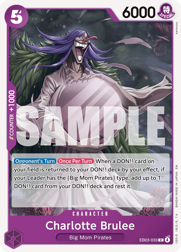 EB03-033 | C | CHARACTER Charlotte Brulee