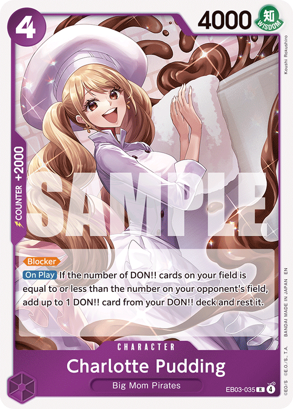 EB03-035 | R | CHARACTER Charlotte Pudding