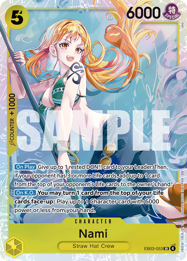 EB03-053 | SR | CHARACTER Nami