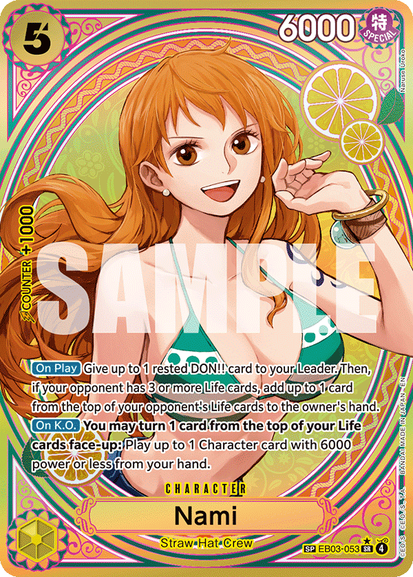 EB03-053 | SP CARD | CHARACTER Nami