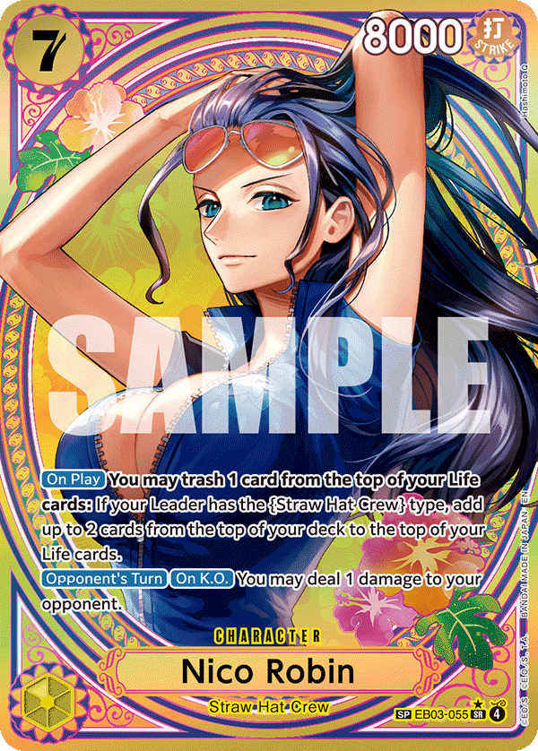 EB03-055 | SP CARD | CHARACTER Nico Robin