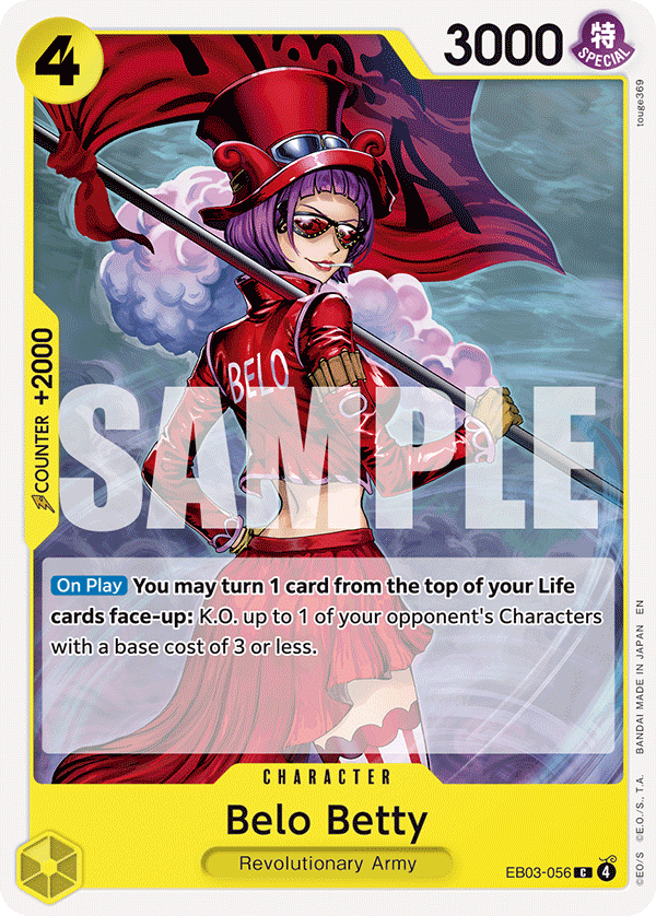 EB03-056 | C | CHARACTER Belo Betty