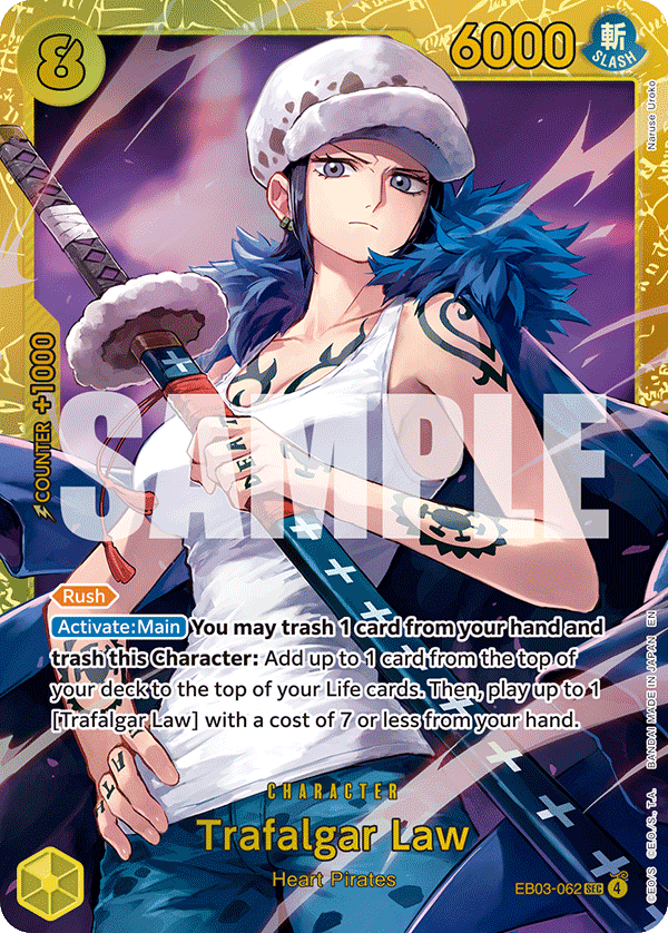 EB03-062 | SEC | CHARACTER Trafalgar Law