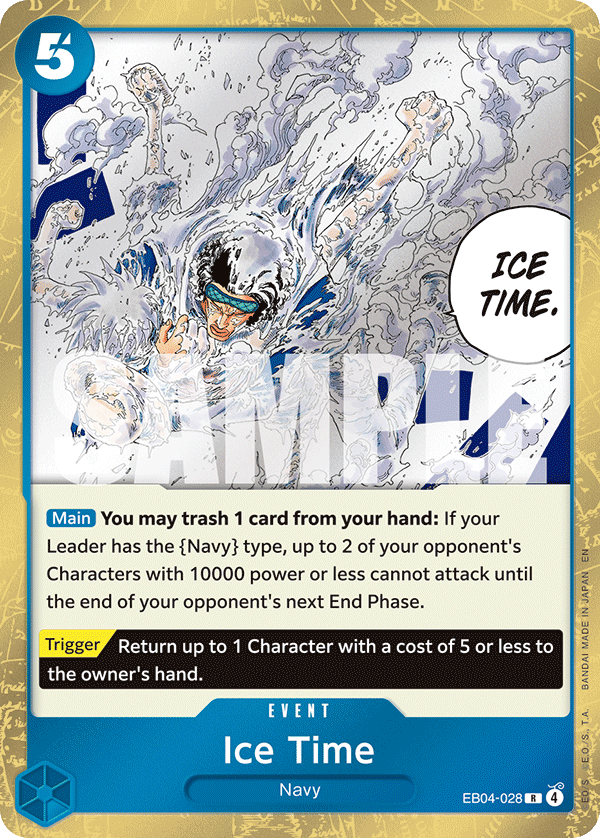 EB04-028 | R | EVENT Ice Time