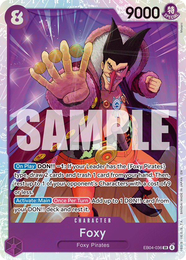 EB04-036 | SR | CHARACTER Foxy
