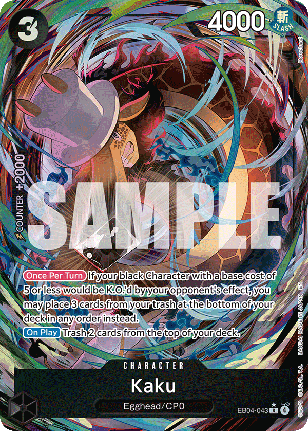 EB04-043 | R | CHARACTER Kaku Parallel