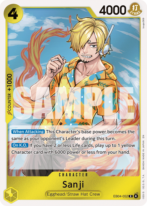 EB04-052 | R | CHARACTER Sanji