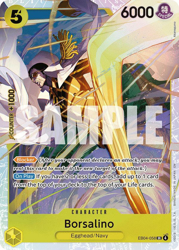 EB04-058 | SR | CHARACTER Borsalino