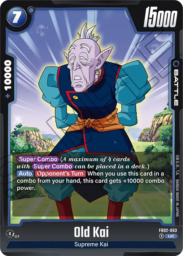 Blazing Aura FB02-063 Old Kai
