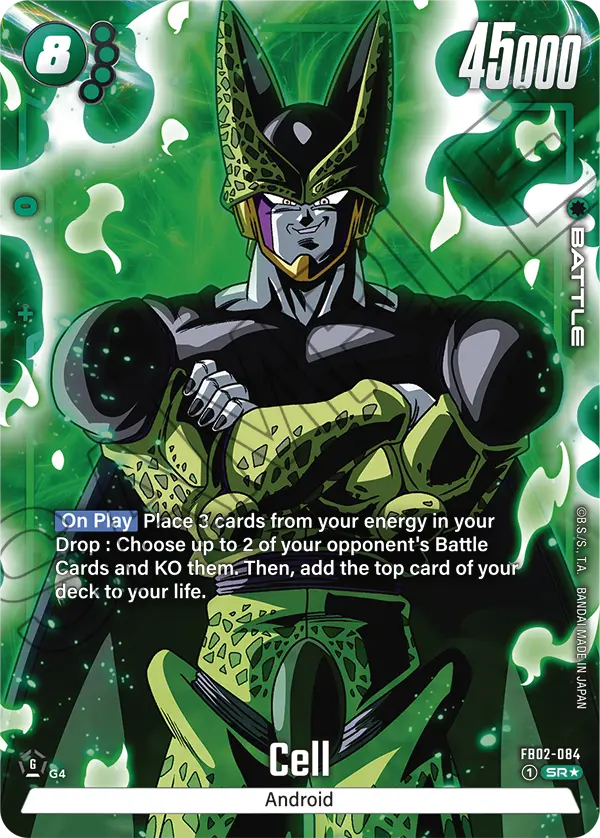 Blazing Aura FB02-084 Cell Parallel