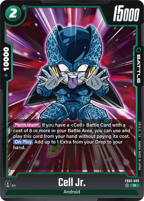 Blazing Aura FB02-085 Cell Jr.