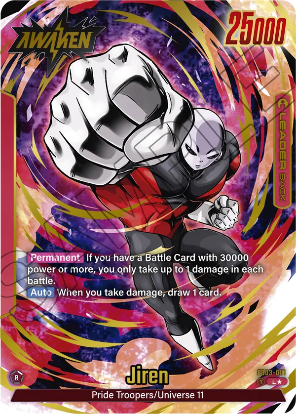 Raging War FB03-001 Jiren Parallel