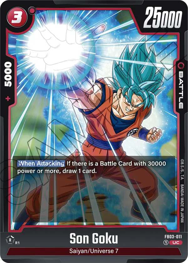 Raging War FB03-011 Son Goku