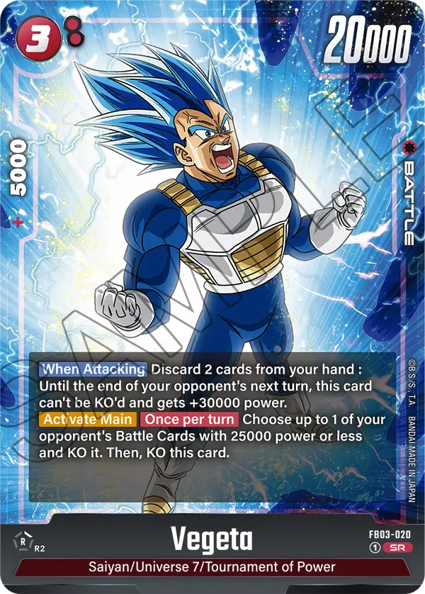 Raging War FB03-020 Vegeta