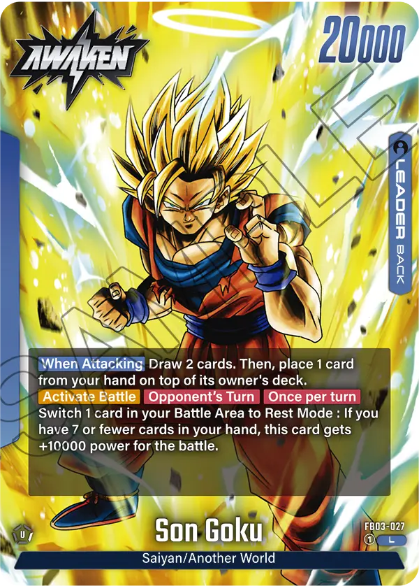 Raging War FB03-027 Son Goku