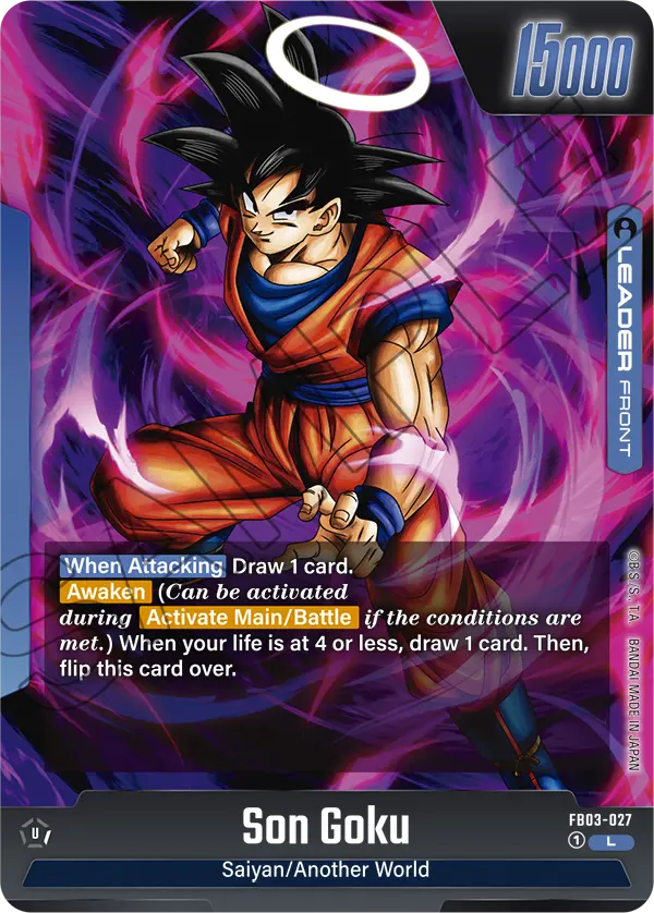 Raging War FB03-027 Son Goku