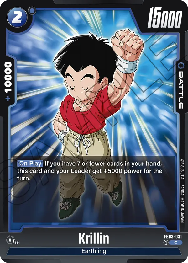 Raging War FB03-031 Krillin